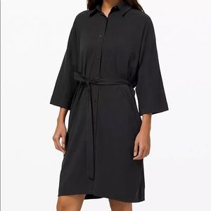 Lululemon Perfectly Poised Black Dress